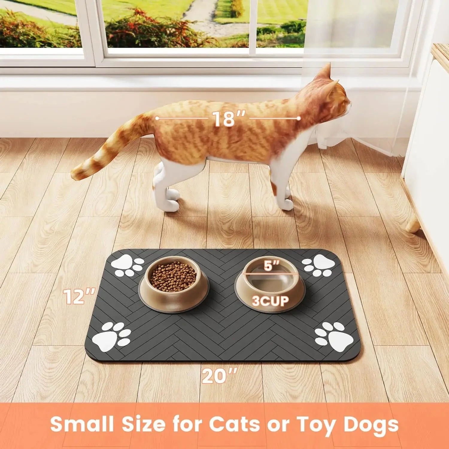 Quick-Dry Pet Feeding Mat product image 6