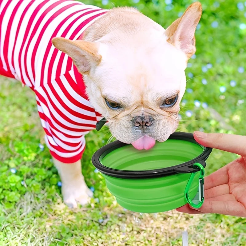 Collapsible Travel Food & Water Bowl product image 4