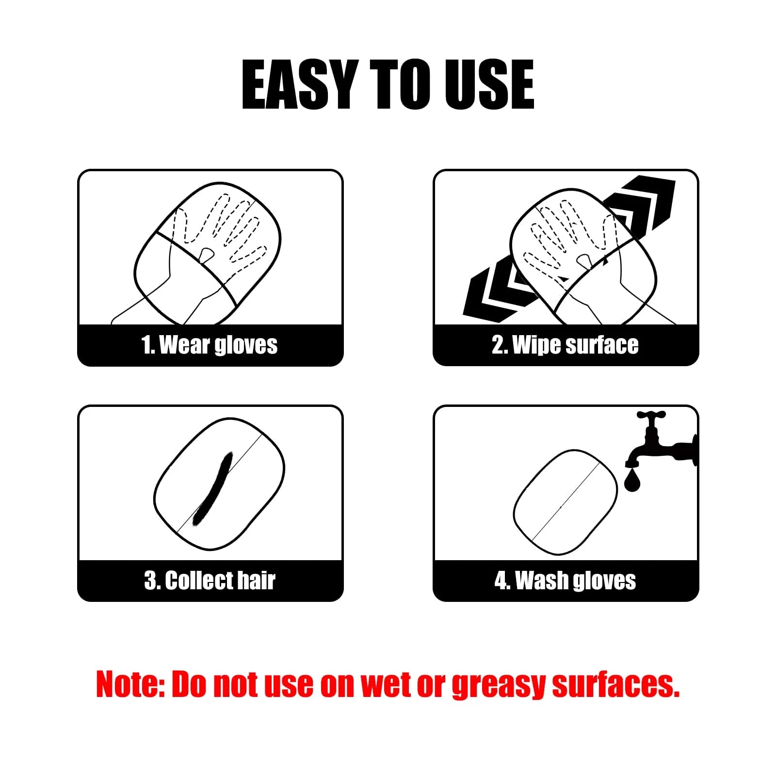 Reusable Pet Hair Removal Glove product image 5