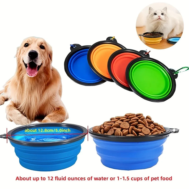 Collapsible Travel Food & Water Bowl product image 3