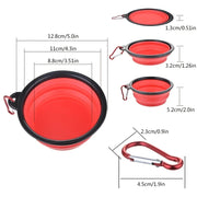 Collapsible Travel Food & Water Bowl product image 2